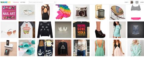 wanelo shopping clothing.